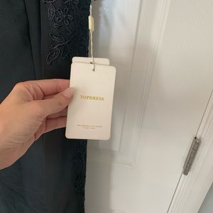 Top Dress Black Gown